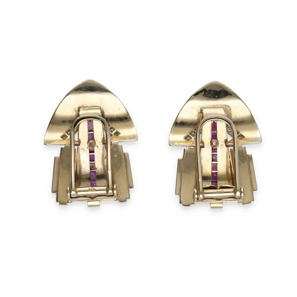 Boucles d’oreilles des années 40-photo-2