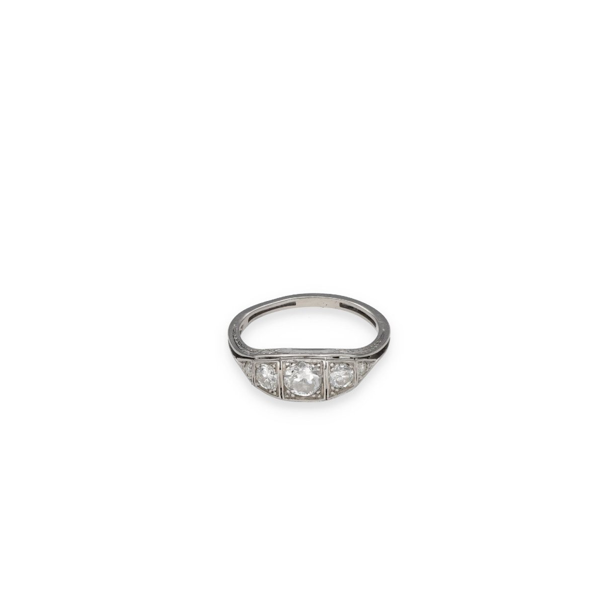 Bague Art Déco diamants-photo-2