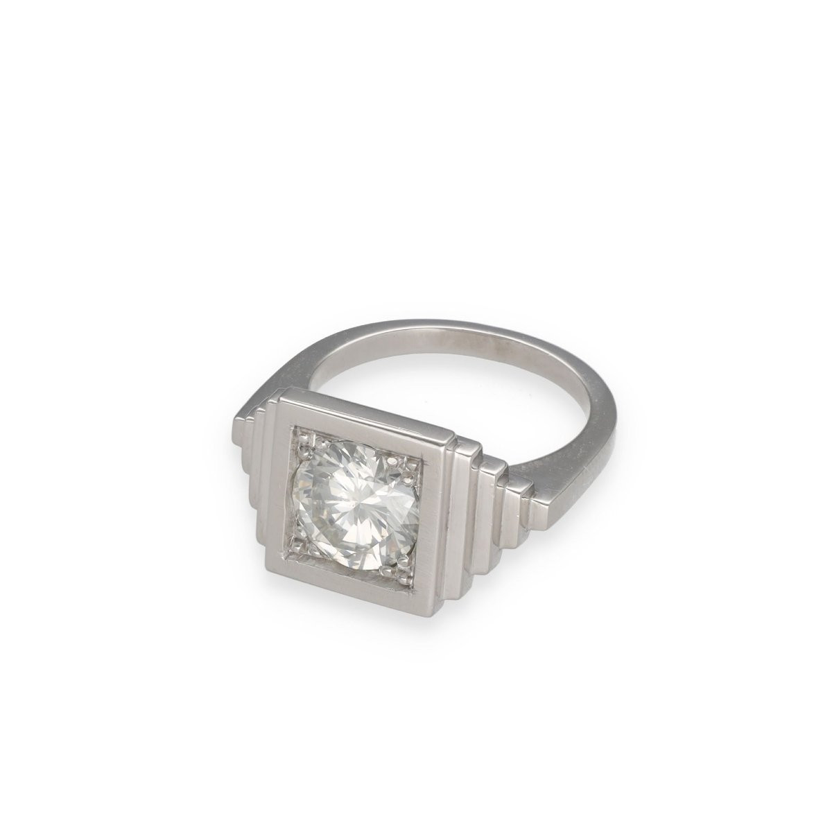 Art Deco Diamond Ring-photo-4