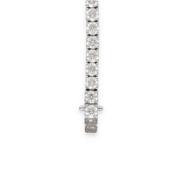 River Of Diamonds Bracelet In White Gold-photo-3