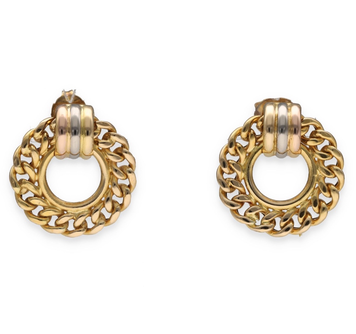 Boucles d’oreilles trois ors