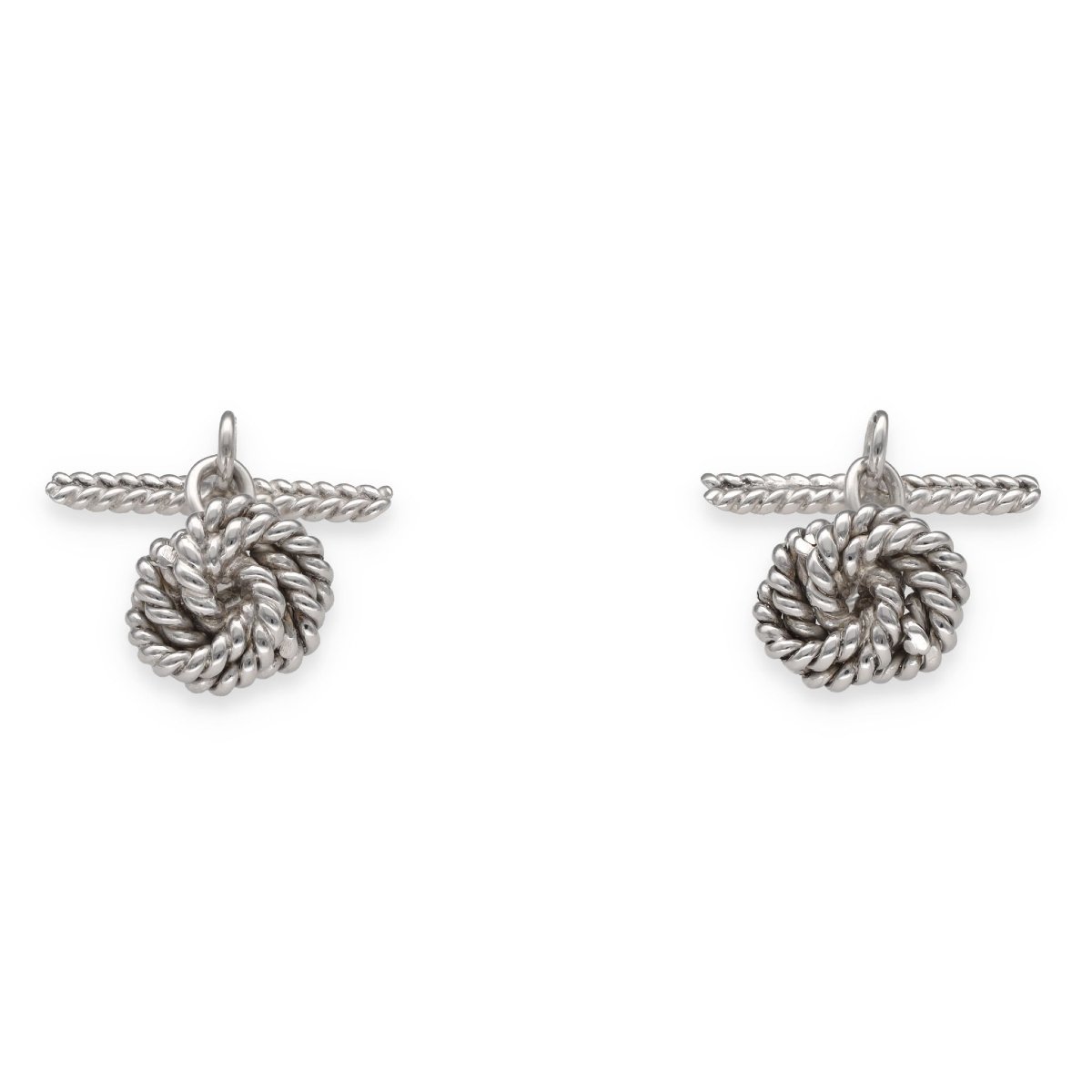 Boutons de manchettes en argent
