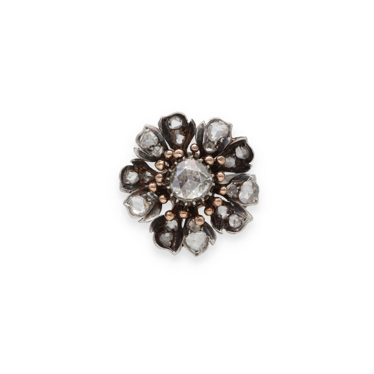19th-century Flower Ring