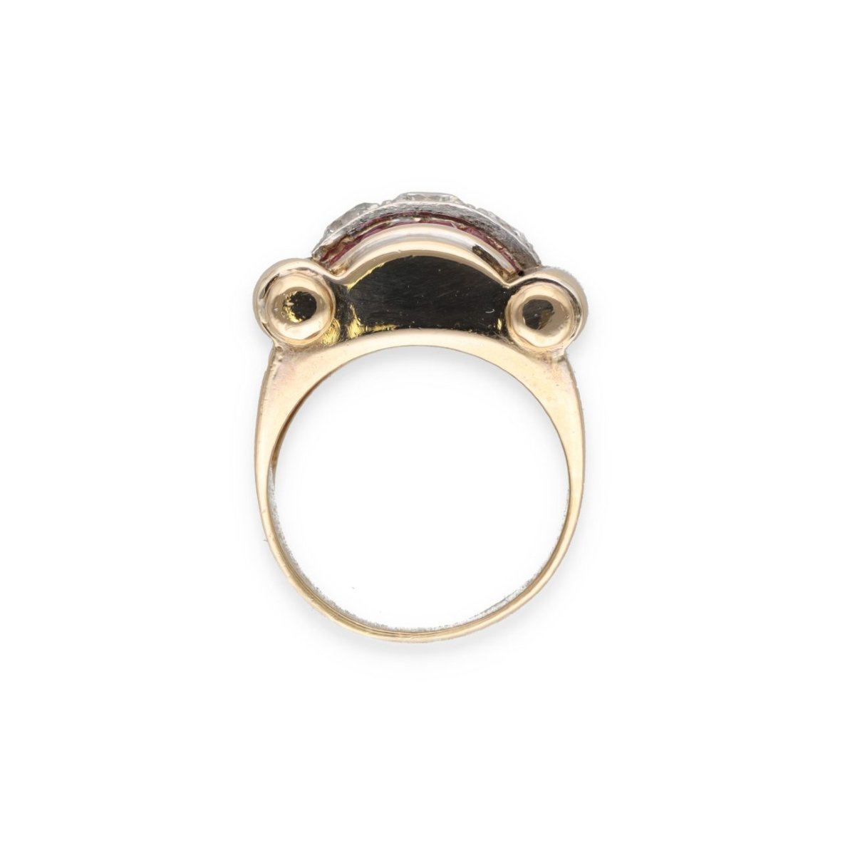 Bague Tank diamants taille ancienne-photo-3