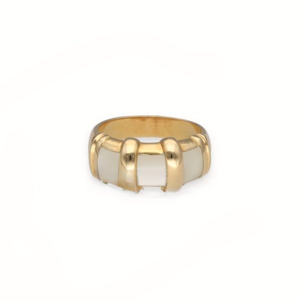 Mother-of-pearl Band Ring
