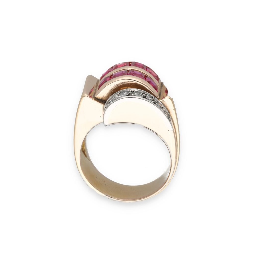 Tank Ring With Rubies And Diamonds-photo-3