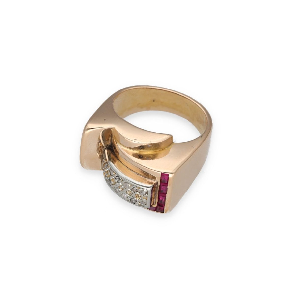 Bague Tank style ceinture-photo-2