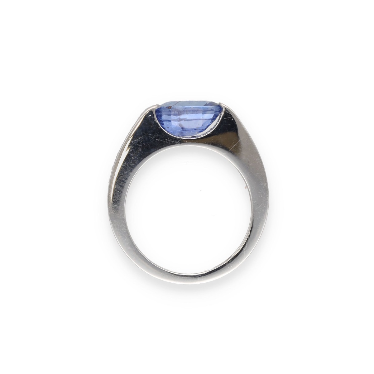  Bague saphir de Ceylan non chauffé-photo-3