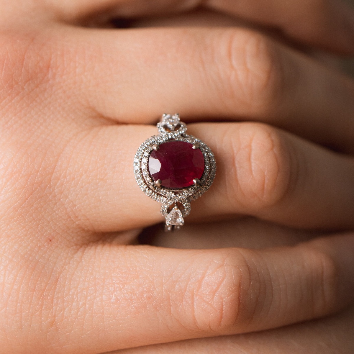  Ruby And Diamond Ring