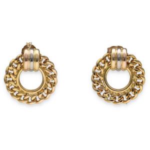 Boucles d’oreilles trois ors