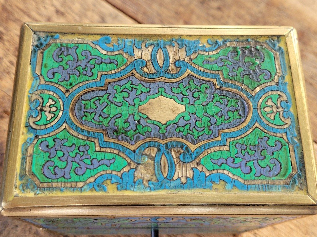 Scents Box - Boulle Marquetry - 19th Century-photo-6