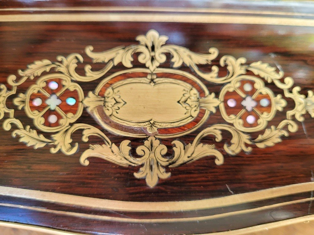 Glove Box - Boulle Marquetry - 19th Century-photo-3