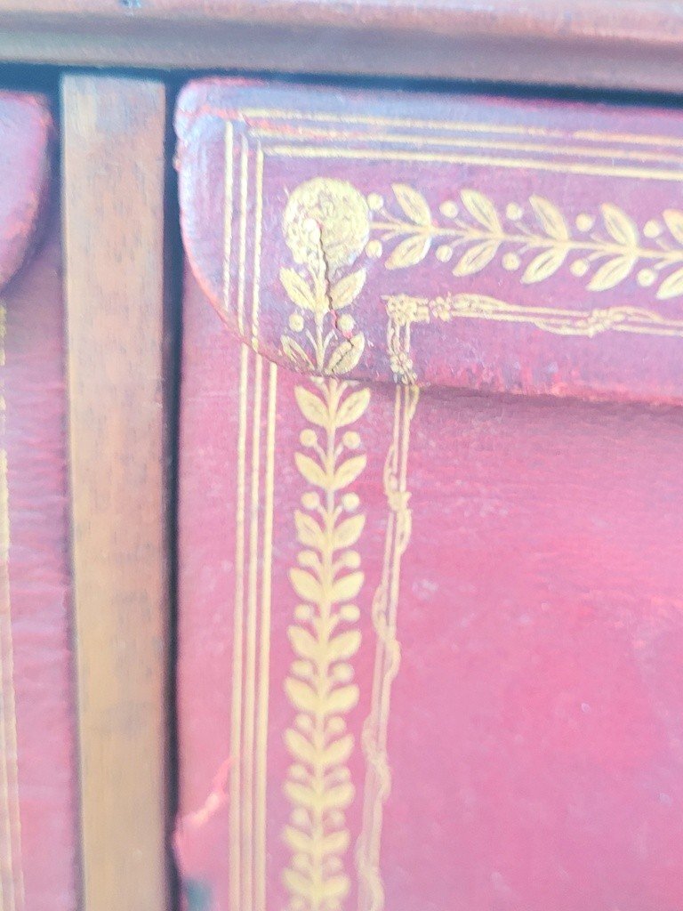 Petit Cabinet  Cartonnier en Acajou - XIXe Si&egrave;cle -photo-4