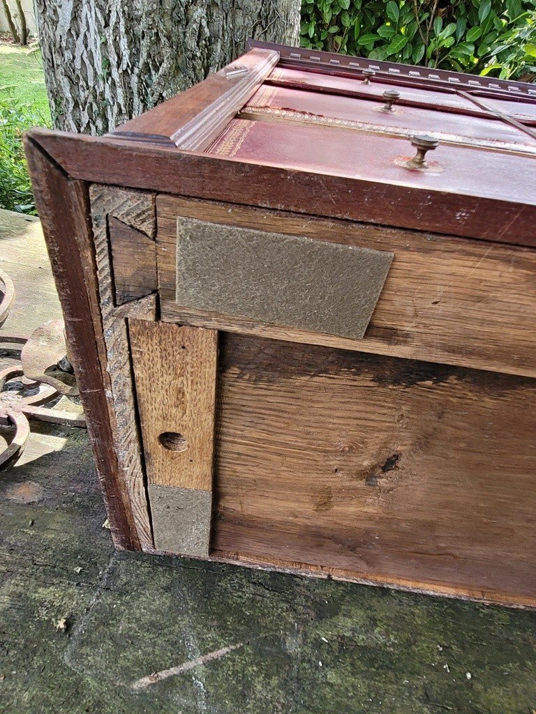 Petit Cabinet  Cartonnier en Acajou - XIXe Si&egrave;cle -photo-7