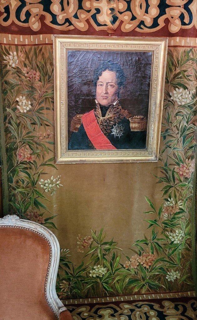 Grand Portrait de &quot; Louis Philippe &quot; d&#039;Epoque dans son cadre d&#039;origine - 1830