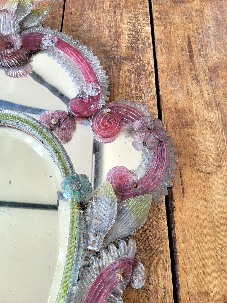 19th Century Murano Mirror-photo-5