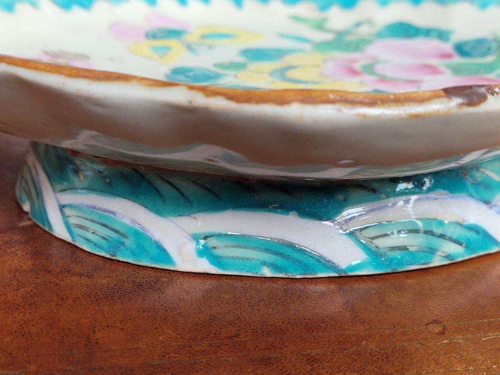  Cup On Heel In Chinese Porcelain - 18th Century-photo-3