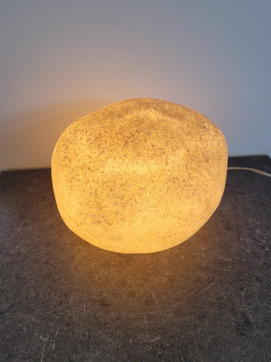 Lampe " Galet "  Design d' André Cazenave  des Années 70