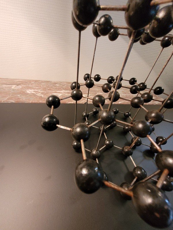 "molecule" Scientific Chemistry Graphite - Cabinet Of Curiosities - 50s-60s-photo-2