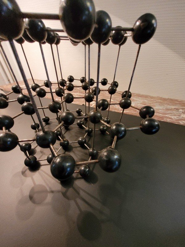 "molecule" Scientific Chemistry Graphite - Cabinet Of Curiosities - 50s-60s-photo-3