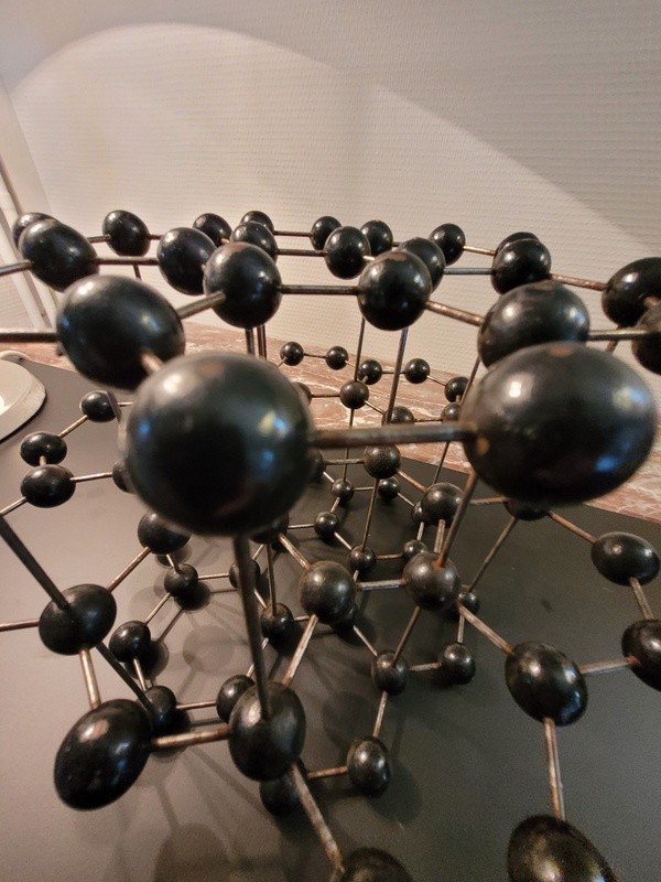 "molecule" Scientific Chemistry Graphite - Cabinet Of Curiosities - 50s-60s-photo-4