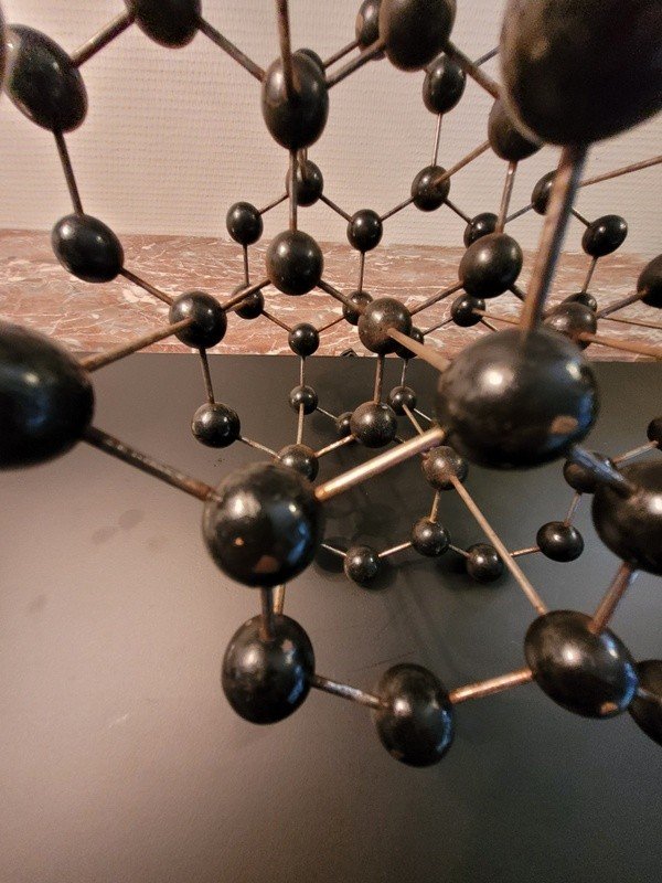 "molecule" Scientific Chemistry Graphite - Cabinet Of Curiosities - 50s-60s-photo-5