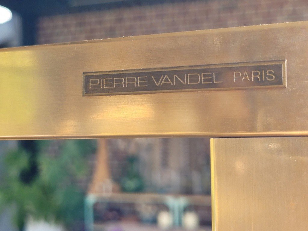  Ensemble &quot; Pierre VANDEL &quot; Etag&egrave;re et Table &agrave; roulettes - 1970-photo-1