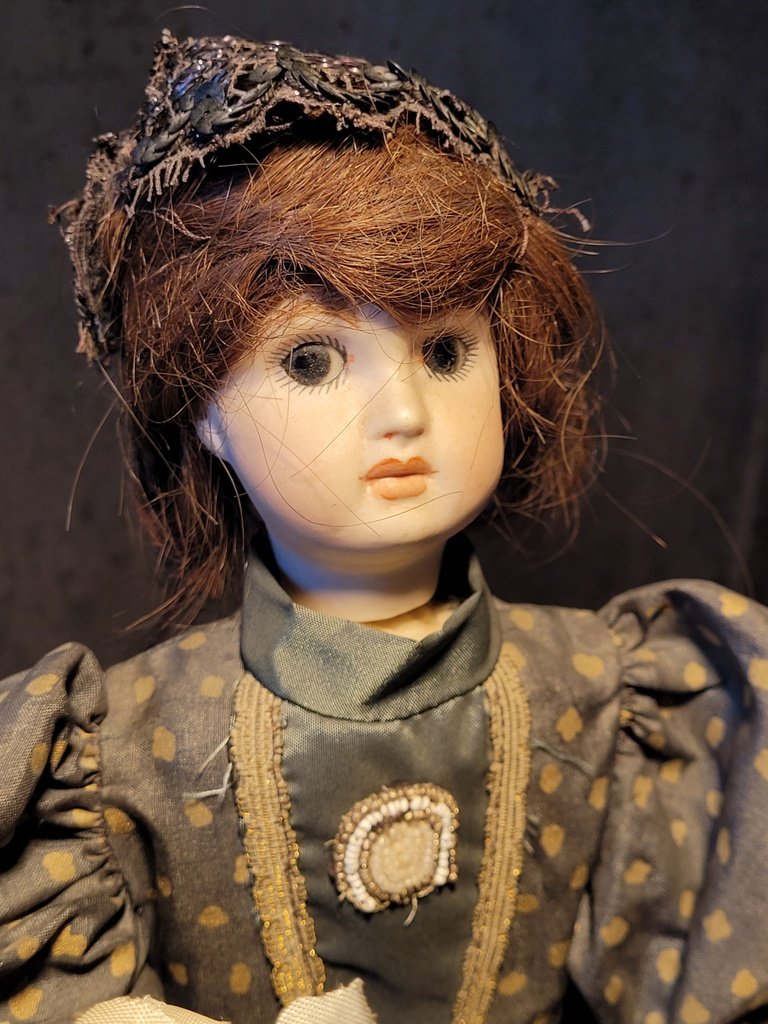  "musical Automaton Doll" Twin Head Sgdg In Porcelain - Early 20th Century-photo-2