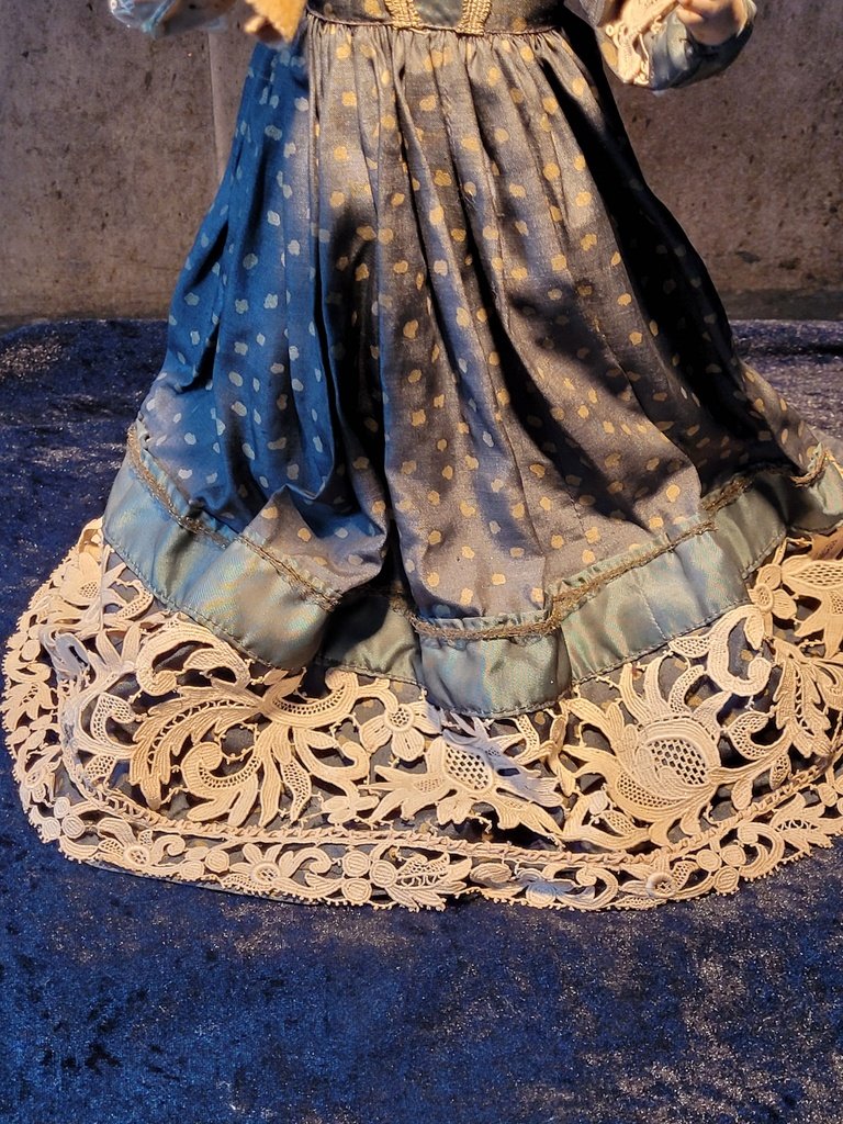  "musical Automaton Doll" Twin Head Sgdg In Porcelain - Early 20th Century-photo-1