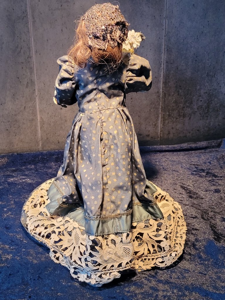  "musical Automaton Doll" Twin Head Sgdg In Porcelain - Early 20th Century-photo-3