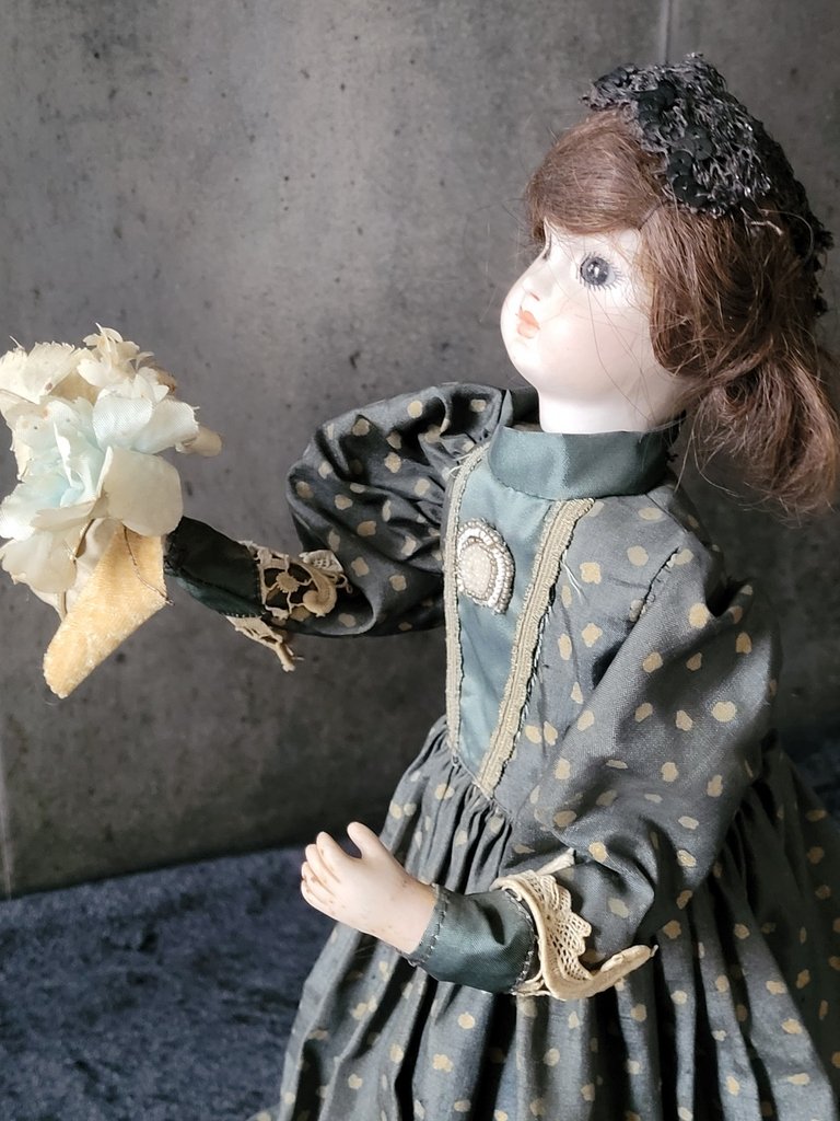  "musical Automaton Doll" Twin Head Sgdg In Porcelain - Early 20th Century-photo-5
