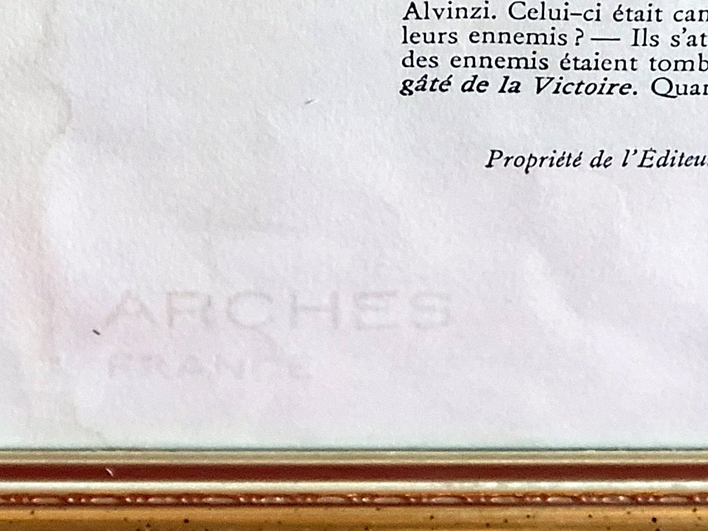 Battle Of Rivoli Napoleon I "epinal Image" On Vellum Paper -photo-3