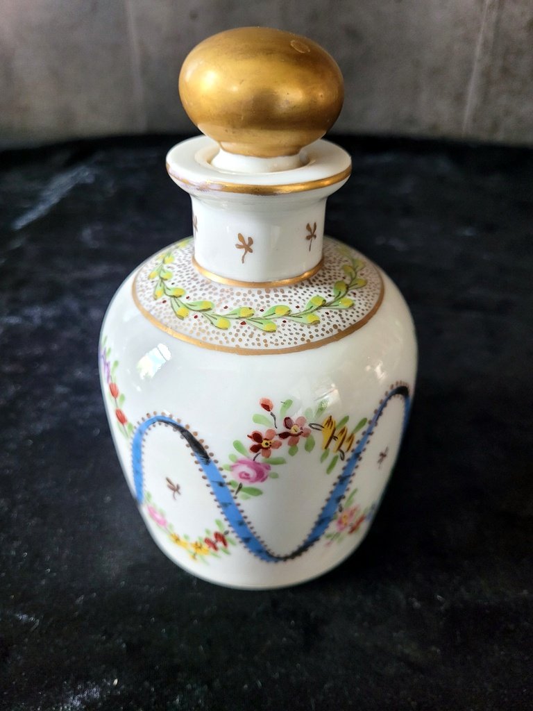  Ensemble de Toilette en Porcelaine de Paris avec décors peints à la main - XIXe Siècle-photo-5