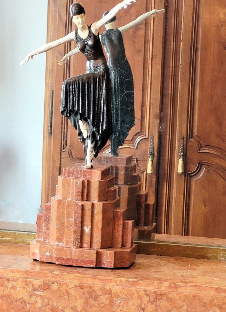 Chiparus Demeter - Chryselephantine "dancer" Art Deco Period -photo-2