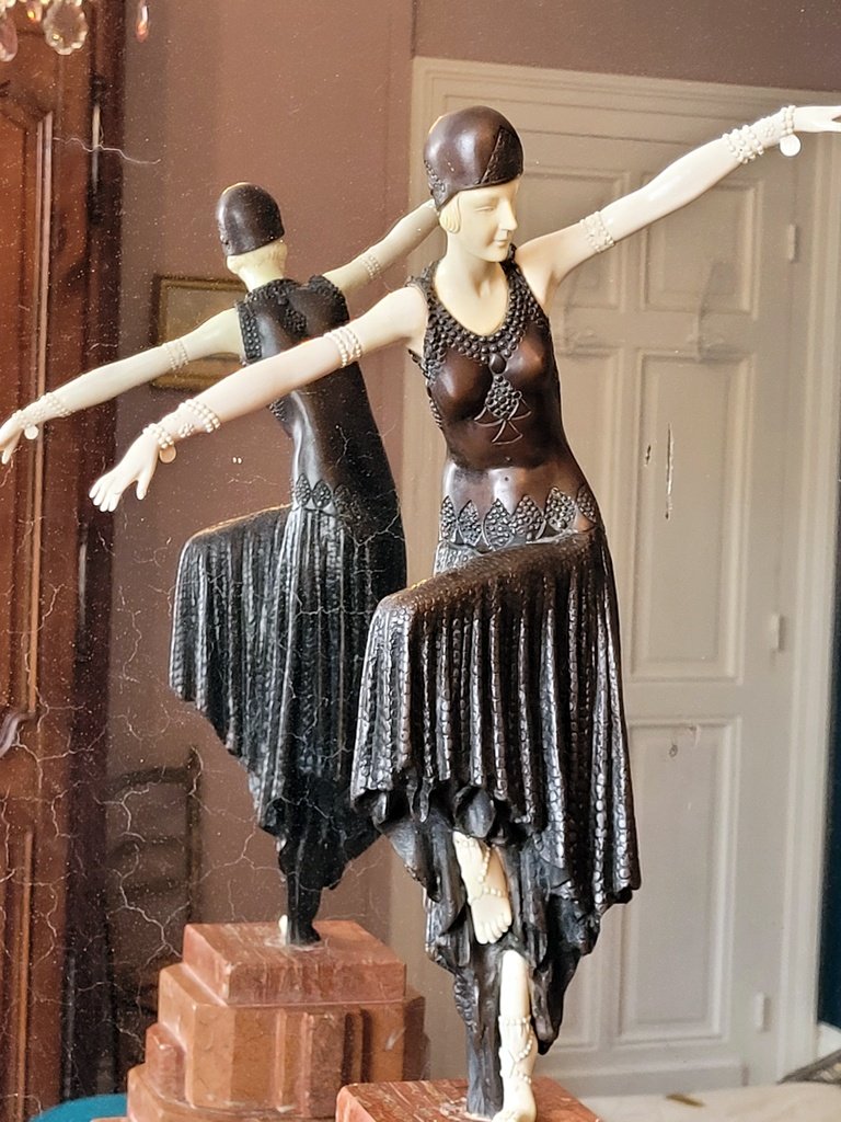 Chiparus Demeter - Chryselephantine "dancer" Art Deco Period -photo-3