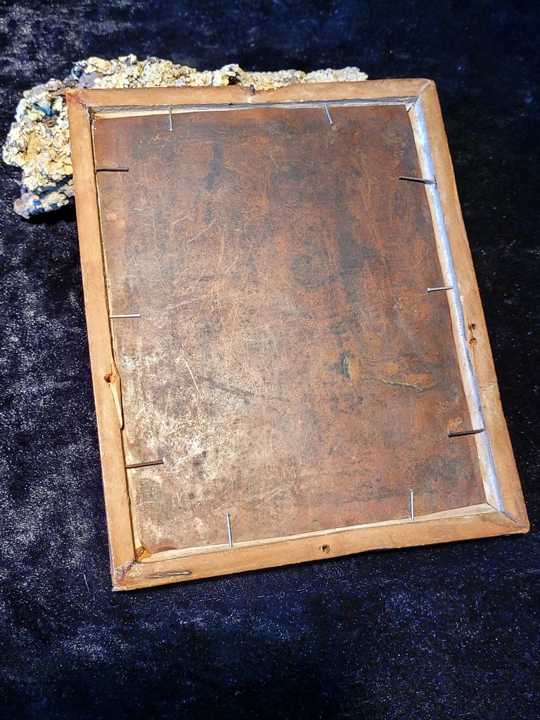  Copper Painting Representing An "ecce Homo" From The End Of The 17th Century -photo-1