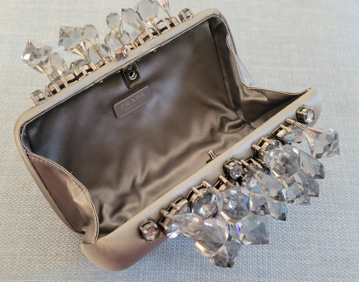 Minaudière de Soirée de la Marque " Prada " -photo-2