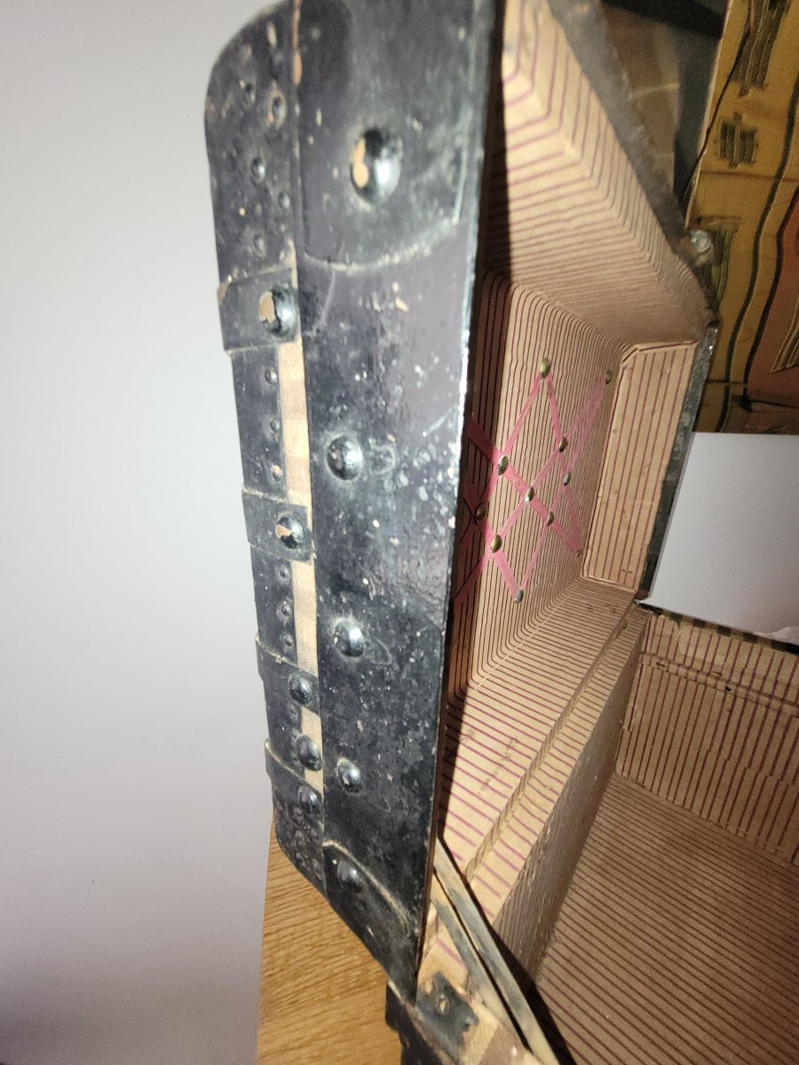 Petite Malle de Vêtements de Poupée - XIXe Siècle -photo-4