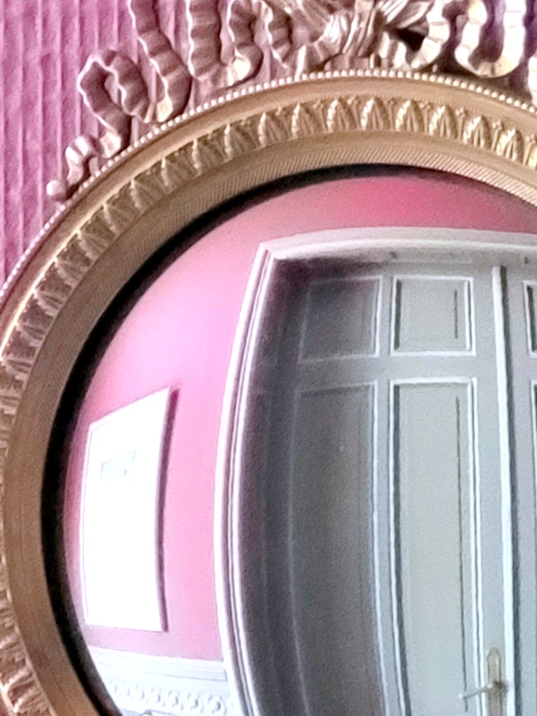 Cadre Louis XVI &quot; Miroir Sorci&egrave;re bomb&eacute; &quot; en Bronze - XIXe Si&egrave;cle-photo-4