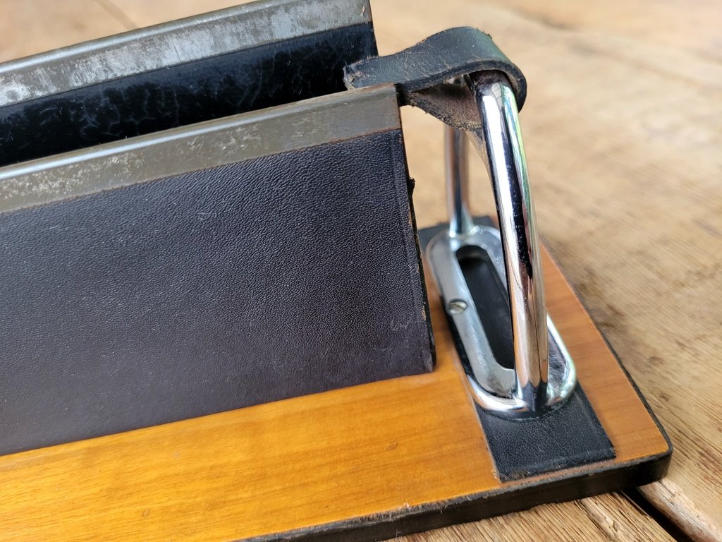 Porte Cartes de Visite dlg de " Jacques Adnet " - XXe Siècle-photo-2