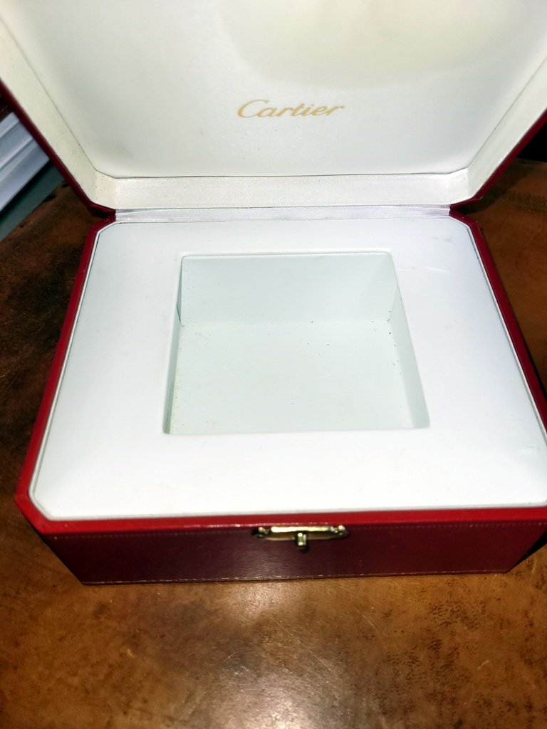 &quot; Cartier &quot; Ensemble de Trois  Ecrins &agrave; Bijoux  -photo-4