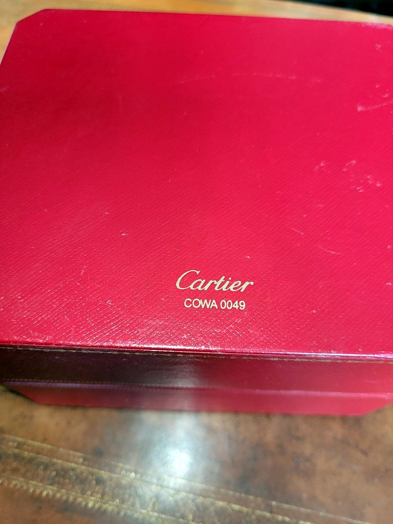 &quot; Cartier &quot; Ensemble de Trois  Ecrins &agrave; Bijoux  -photo-5