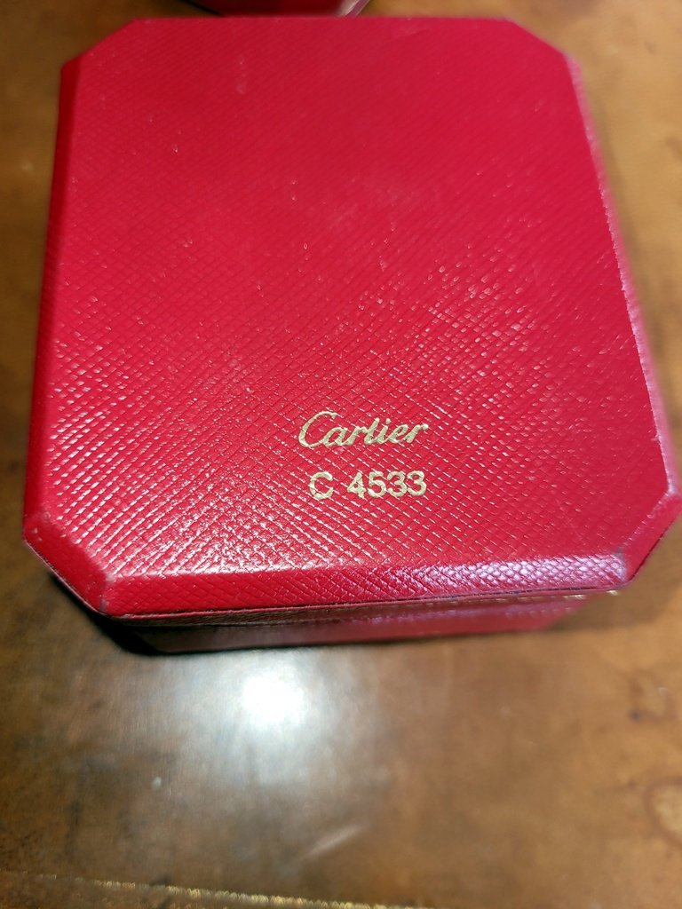 &quot; Cartier &quot; Ensemble de Trois  Ecrins &agrave; Bijoux  -photo-6