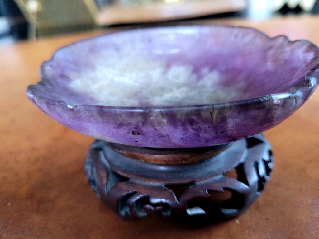  Libation Cup In Amethyst - China, 18th Century-photo-4