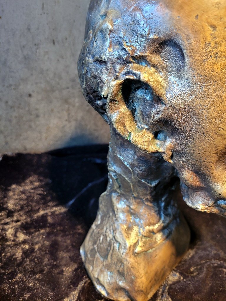 Jean Roulland (1931-2021) - Bronze Sculpture Of Hippocrates Signed And Numbered -photo-1