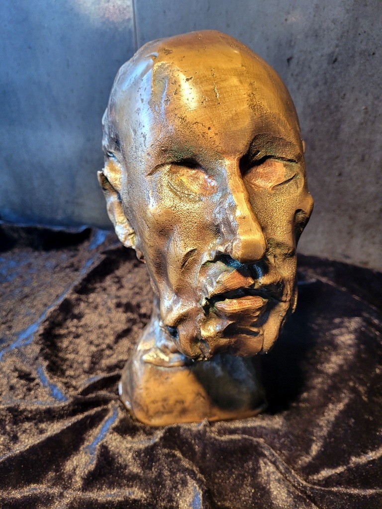 Jean Roulland (1931-2021) - Bronze Sculpture Of Hippocrates Signed And Numbered 