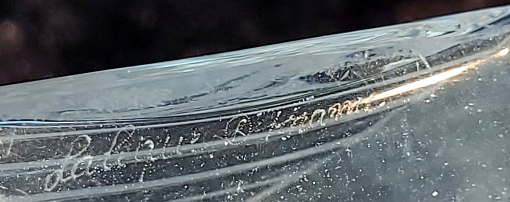 Lalique France "duncan" Model - Clear Crystal Spray - Art Deco-photo-3