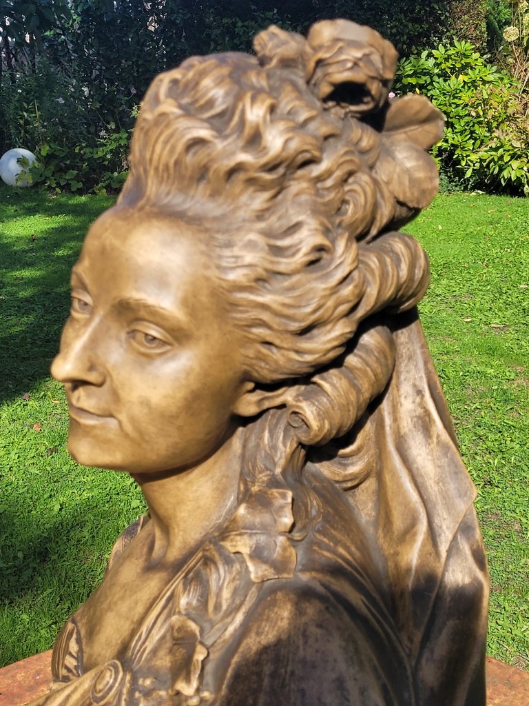 Gaetano Merchi ( 1741-1823)  Sculpture en Terre Cuite de Guimard Danseuse à l'Opéra de Paris  -photo-4