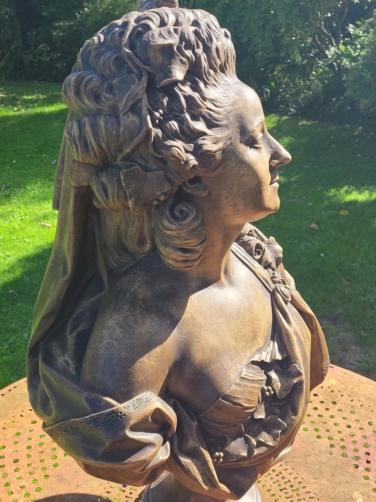 Gaetano Merchi ( 1741-1823)  Sculpture en Terre Cuite de Guimard Danseuse à l'Opéra de Paris  -photo-2