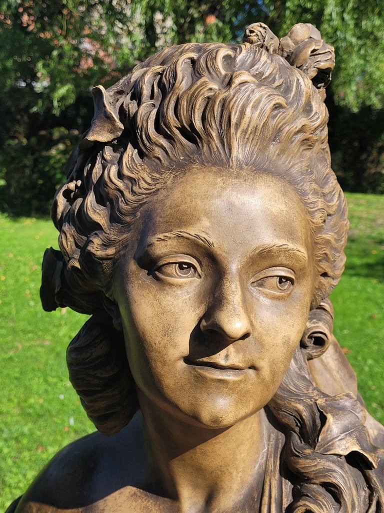 Gaetano Merchi ( 1741-1823)  Sculpture en Terre Cuite de Guimard Danseuse à l'Opéra de Paris  -photo-3